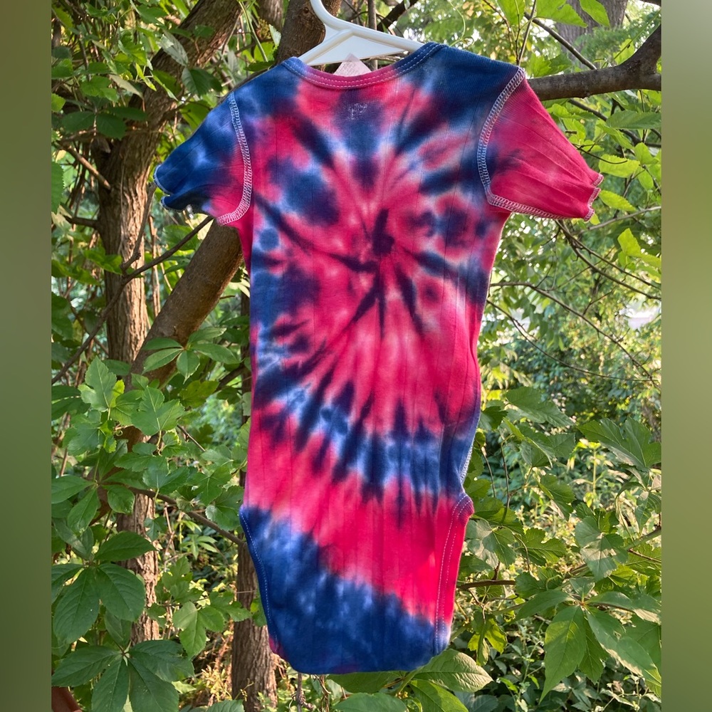 NWOT Custom Unisex Tie Dye Onesie